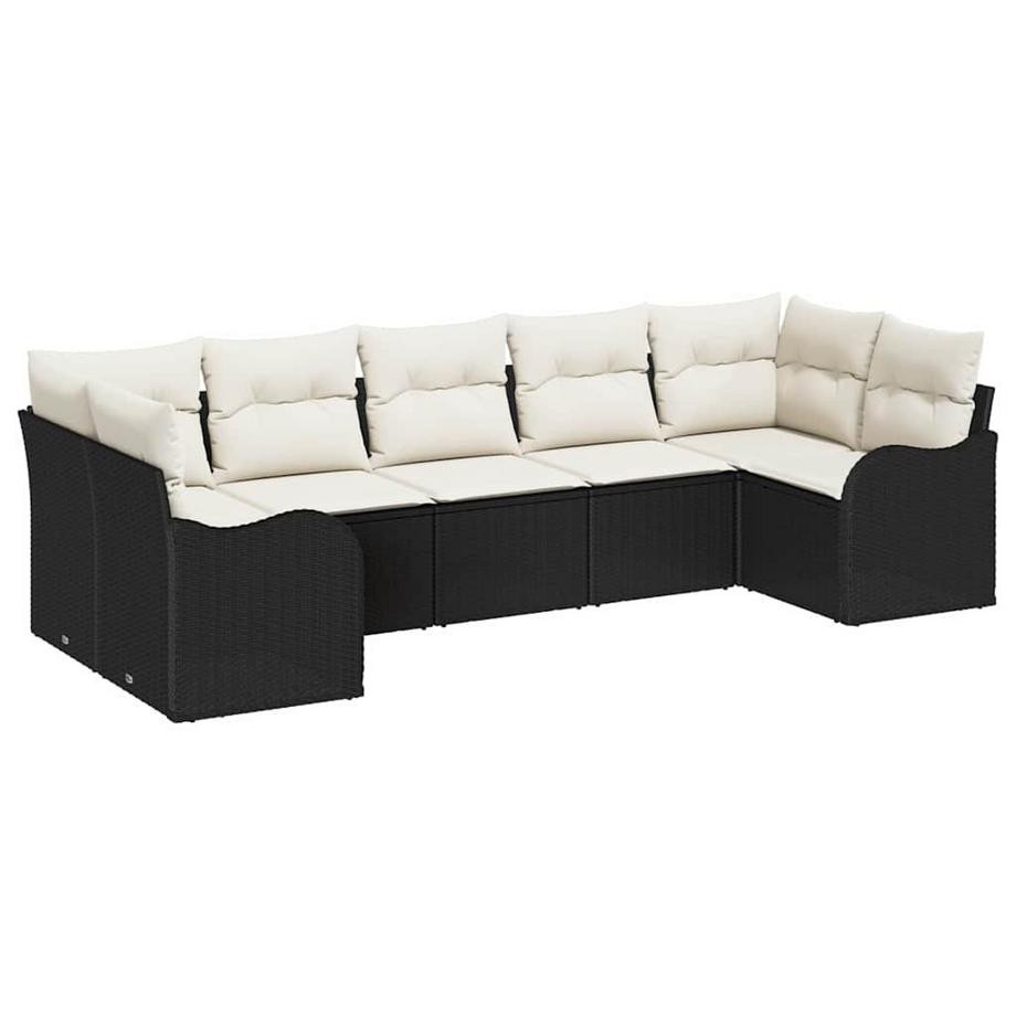 Set Divano da Giardino Polyrattan