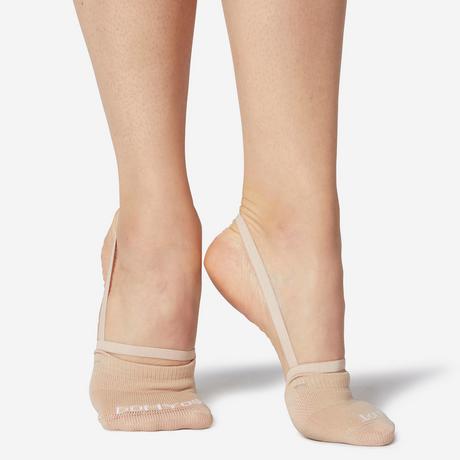 DOMYOS Gymnastik Polyamid Socken  