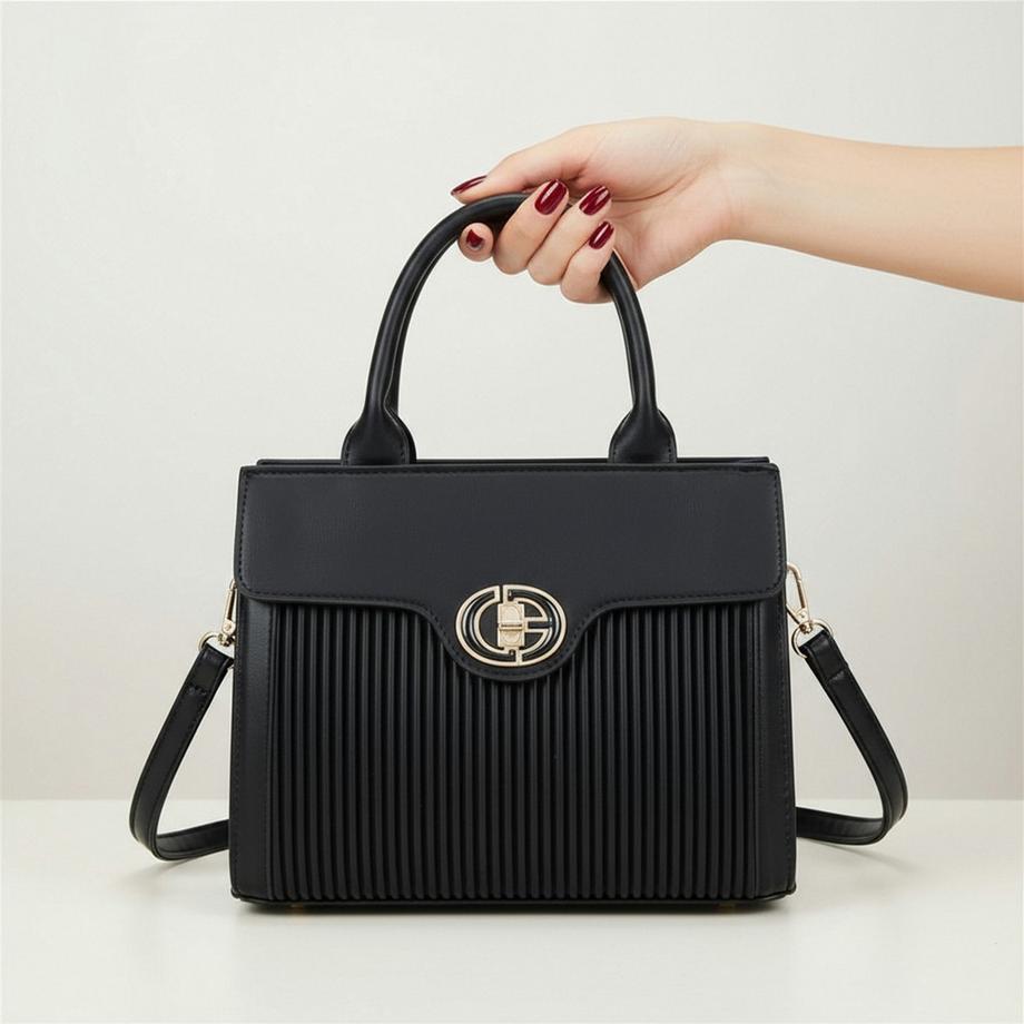 Gallantry Sac à Main pour Femme Velours Côtelé  
