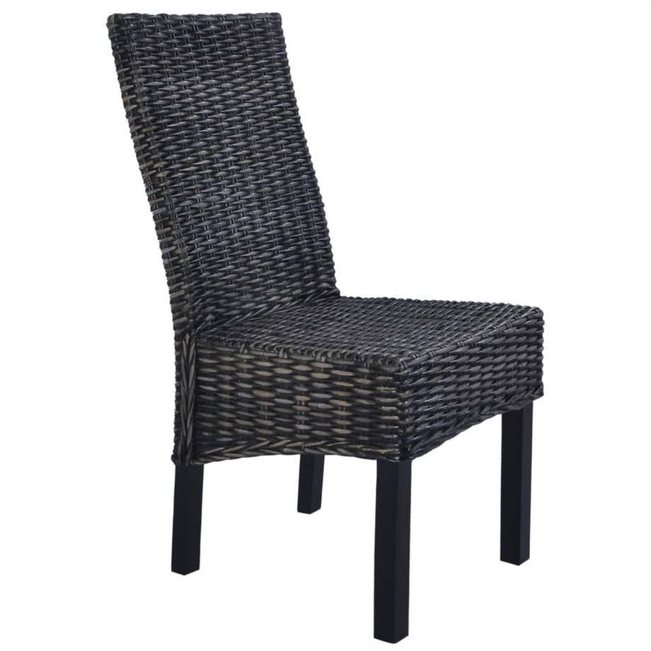 VidaXL Chaise de salle à manger rotin  