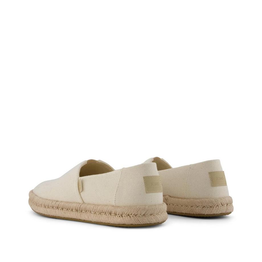 TOMS Baumwoll Espadrilles mit Seilsohle  