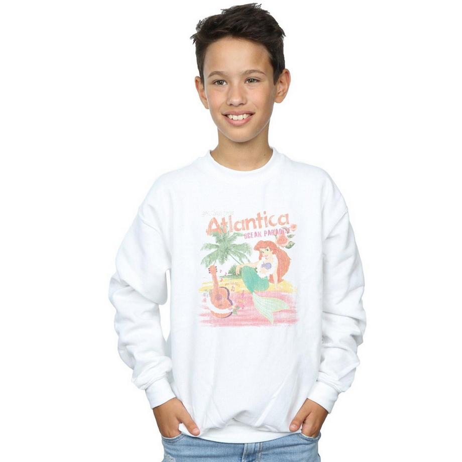 Disney  The Little Mermaid Greetings From Atlantica Sweatshirt 