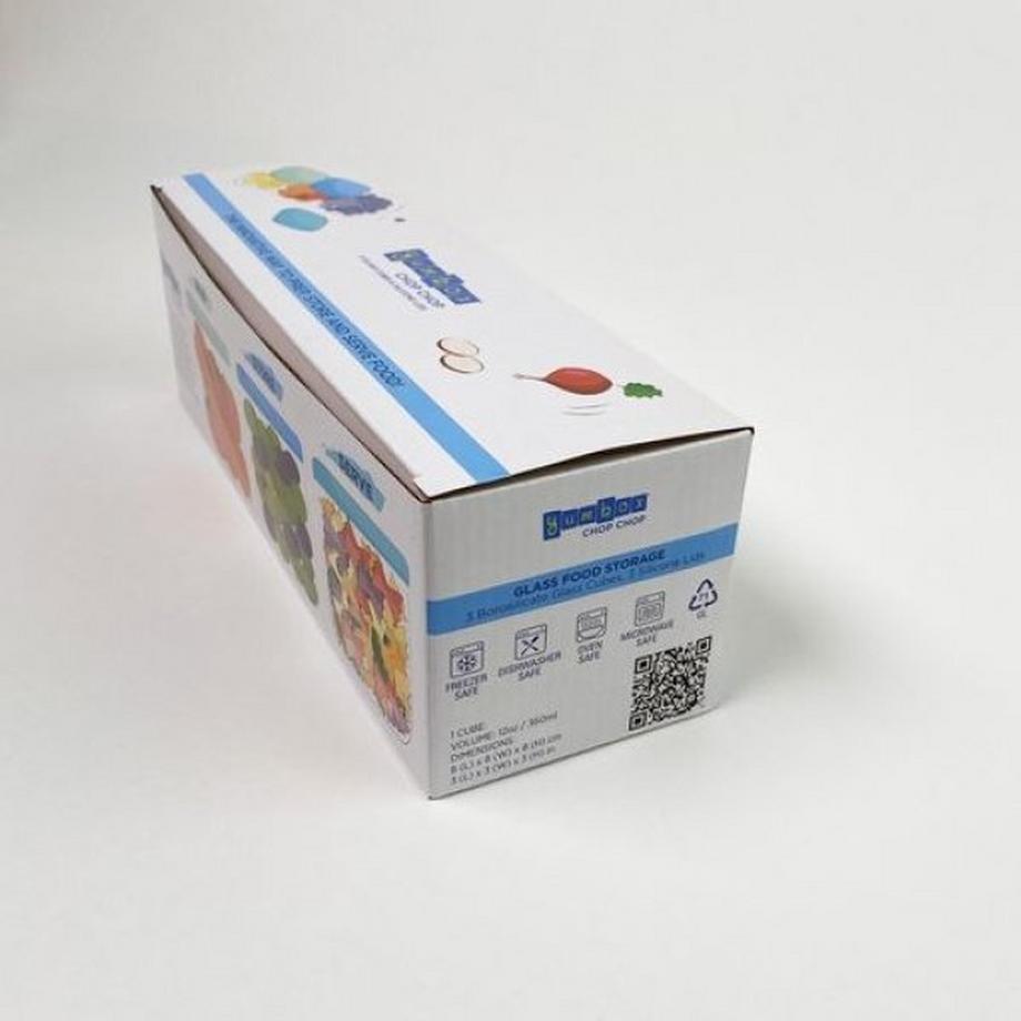 Yumbox Yumbox Chop Chop Serviertablett, rechteckig, lebensmittelecht  