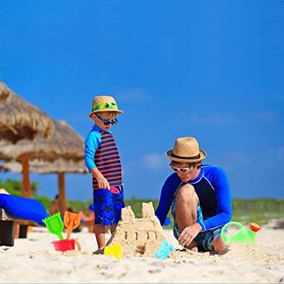Activity-board  2 in 1 Sandspielzeug und Garten Set, Kinder Schubkarre, 7 Teile, Baby Schubkarre gefüllt und 