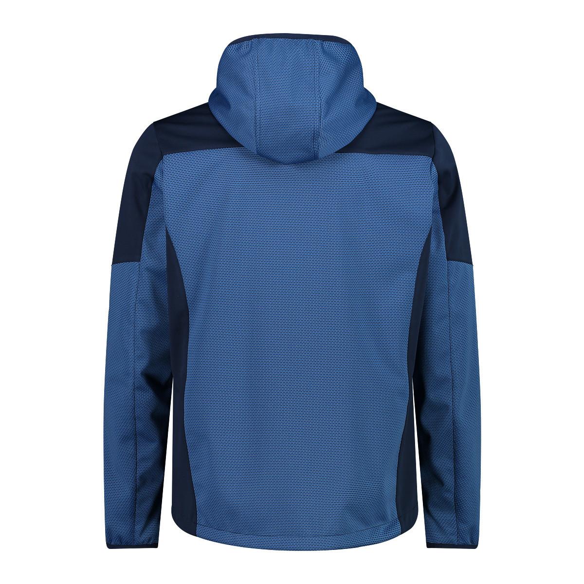 CMP Giacca Softshell Jacquard con Cappuccio  