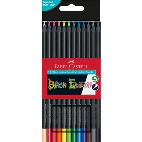 Faber-Castell Faber-Castell 116412 crayon de couleur Multicolore 12 pièce(s)  