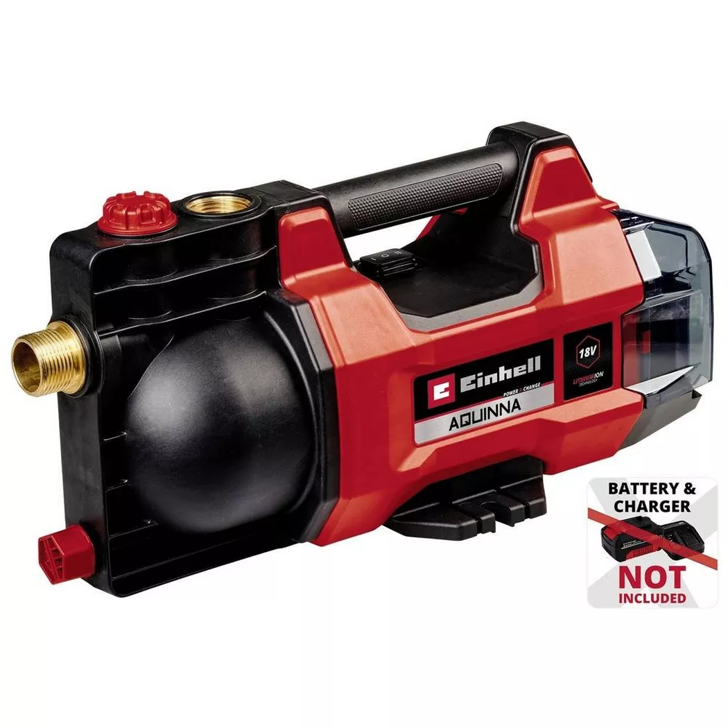 Einhell - Akku-Gartenpumpe AQUINNA 18/28, Multicolor