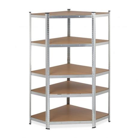 Northix Eckregal mit 5 Böden  