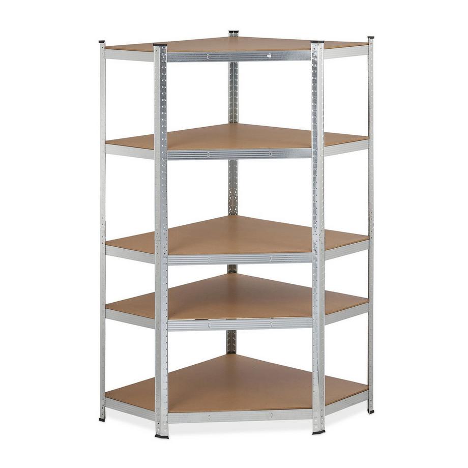 Eckregal mit 5 Böden