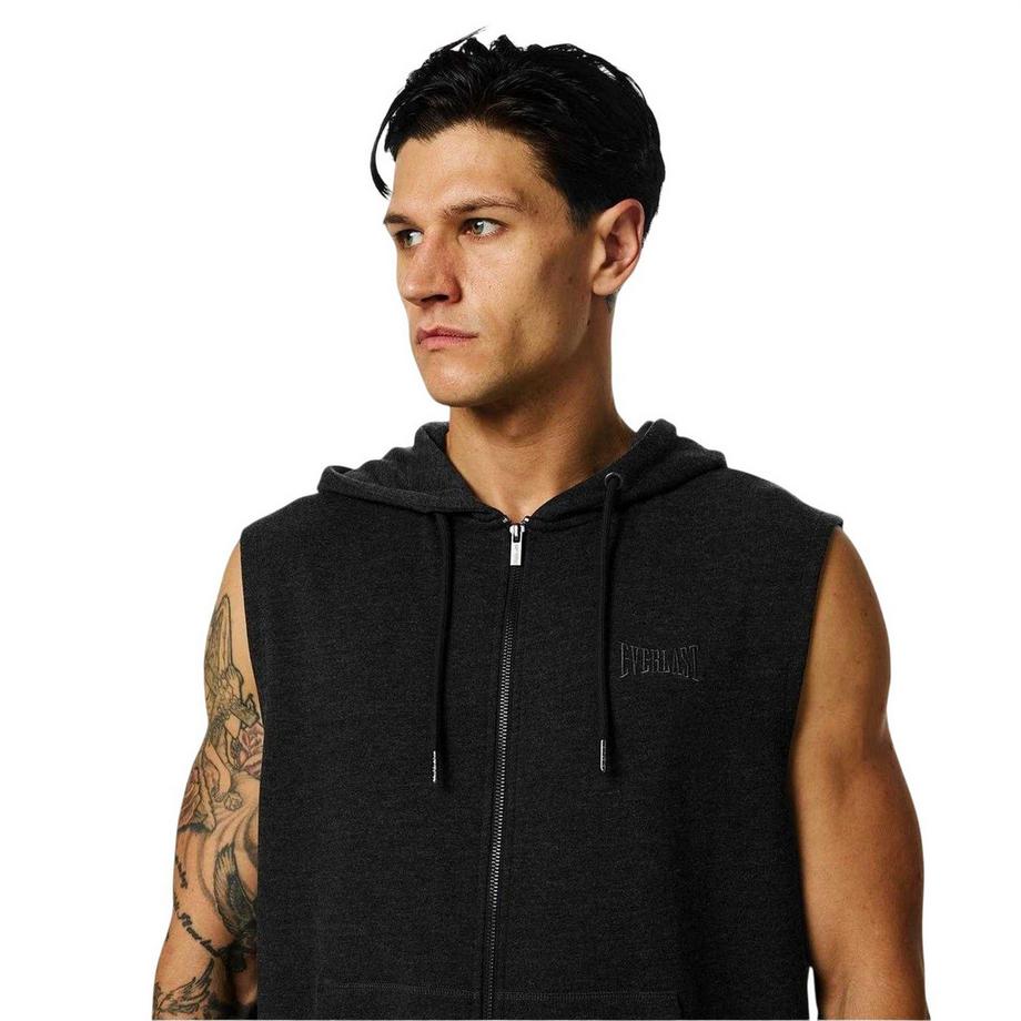 EVERLAST Veste à capuche sans manches avec zip intégral Box  
