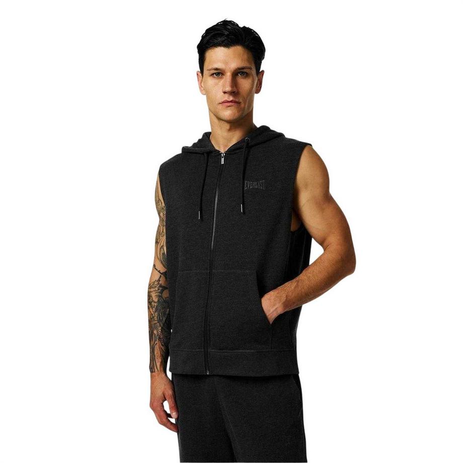 EVERLAST Veste à capuche sans manches avec zip intégral Box  