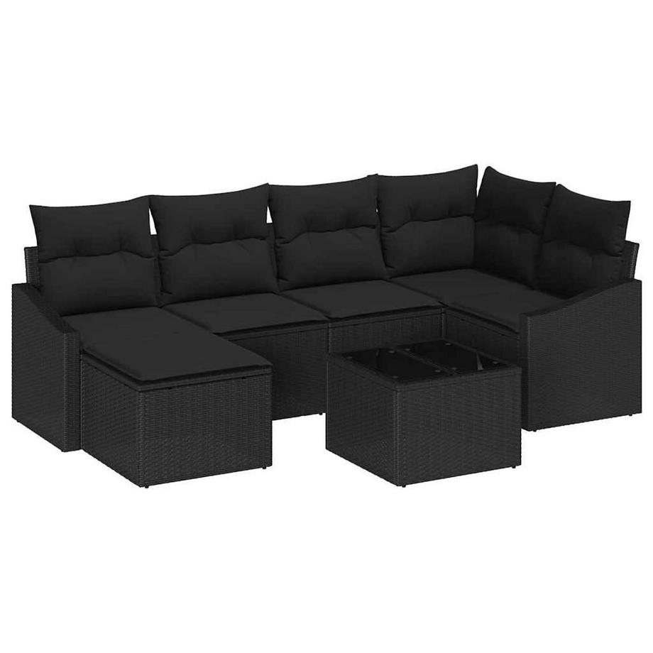 Set di Mobili da Esterno Polyrattan