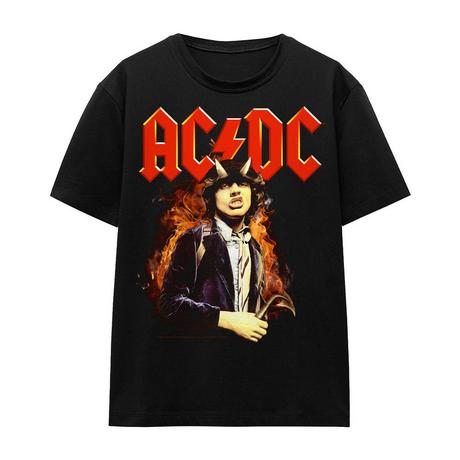 AC/DC ACDC Grafik Print T-Shirt  