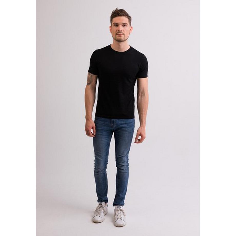 CASH-MERE.CH T-Shirt Girocollo Maniche Corte Cashmere  