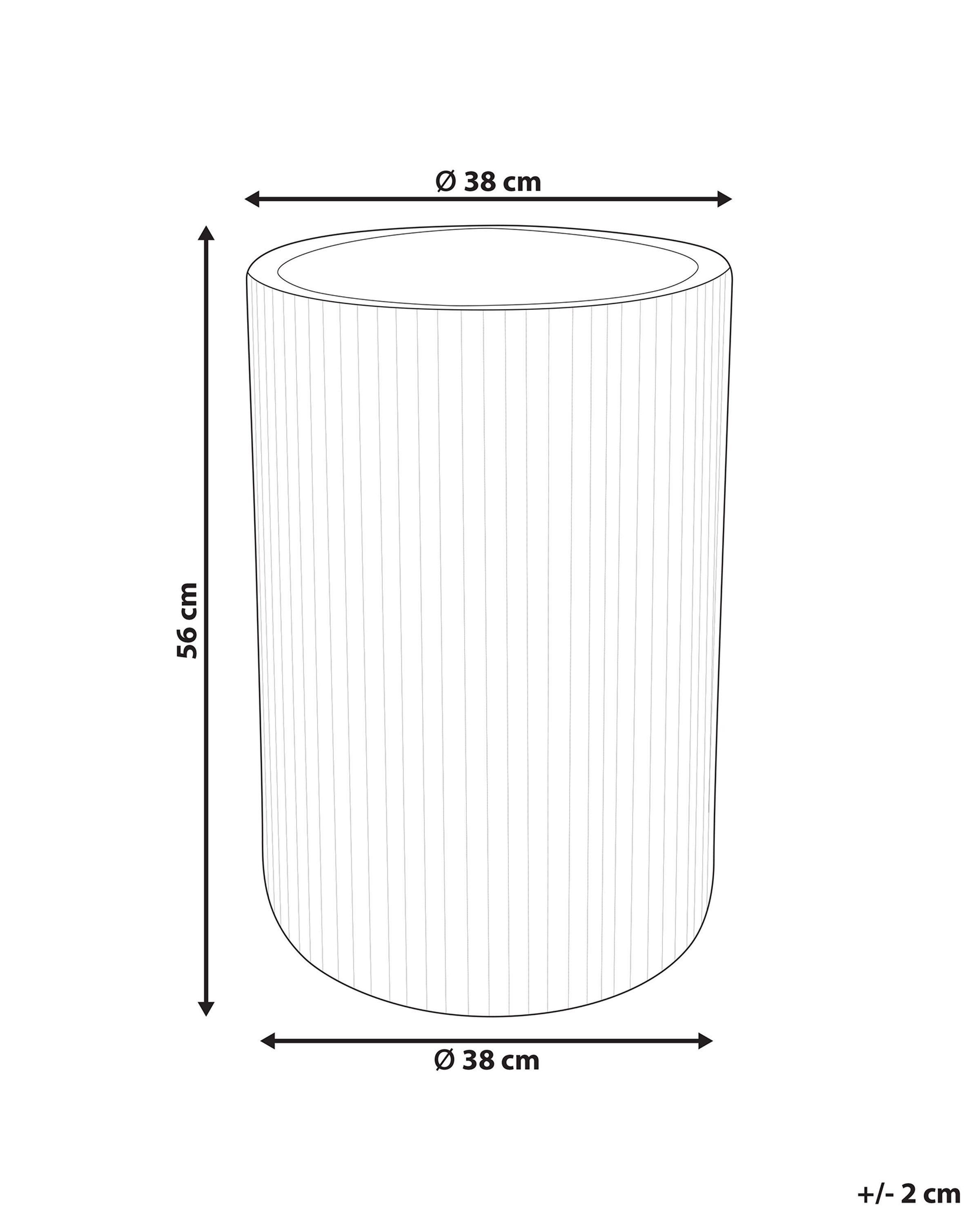Beliani Cache-pot en Fibre d'argile Industriel EANTIO  