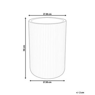 Beliani Cache-pot en Fibre d'argile Industriel EANTIO  