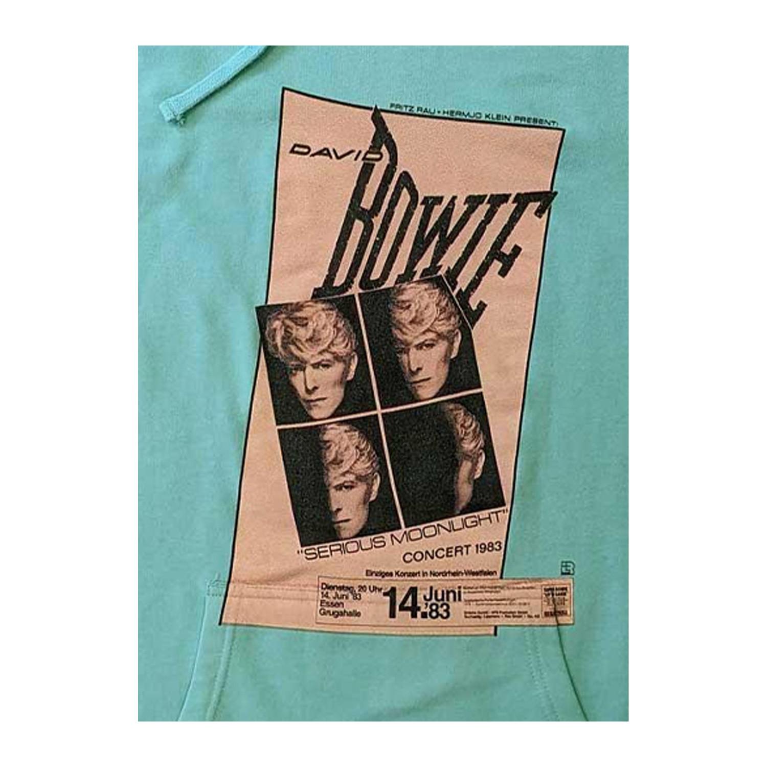 David Bowie Concert '83 Sweat à capuche  