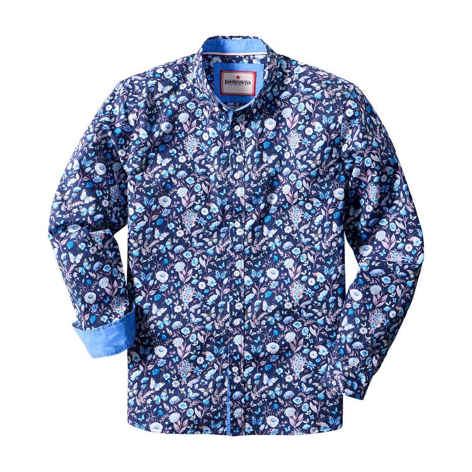 Joe Browns Camicia a Maniche Lunghe con Stampa Floreale  