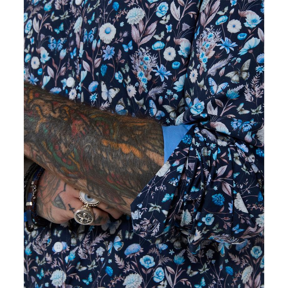 Joe Browns Camicia a Maniche Lunghe con Stampa Floreale  
