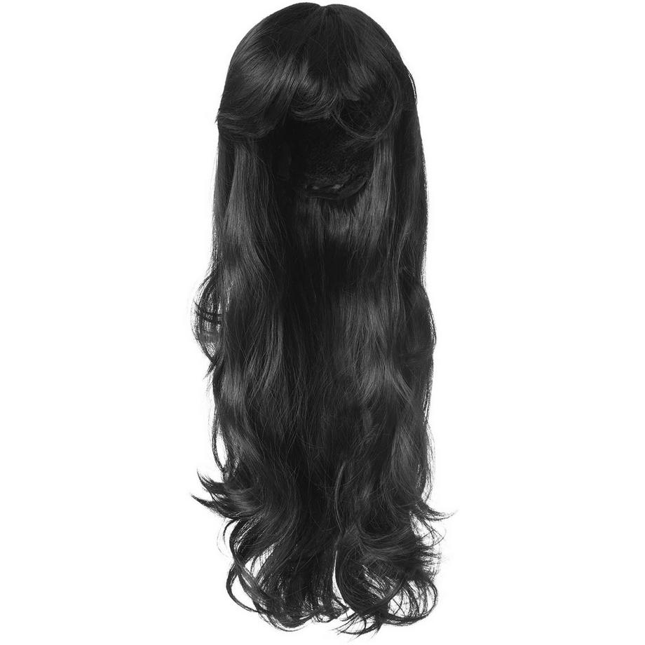 Tectake  Parrucca capelli lunghi ricci 