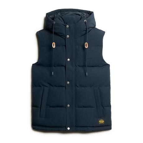 Superdry Everest Gilet Imbottito con Cappuccio  