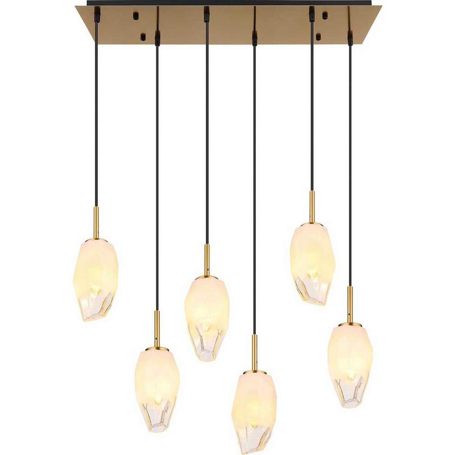 mutoni light Hängeleuchte Barcley 6xE14  