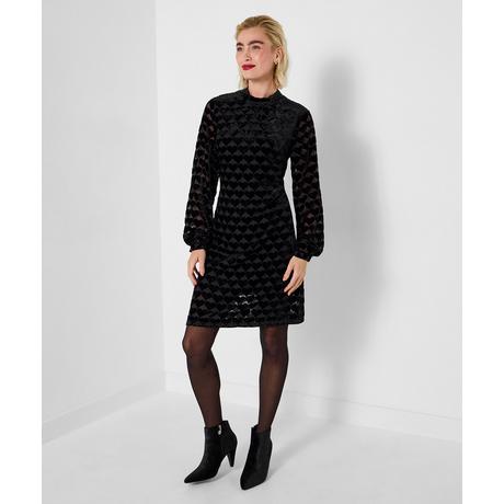 Joe Browns Devore Samt Herzmuster Kleid  