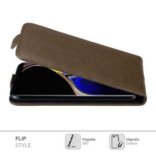 Cadorabo  Housse compatible avec Samsung Galaxy NOTE 9 - Coque de protection au design flip avec fermeture magnétique 