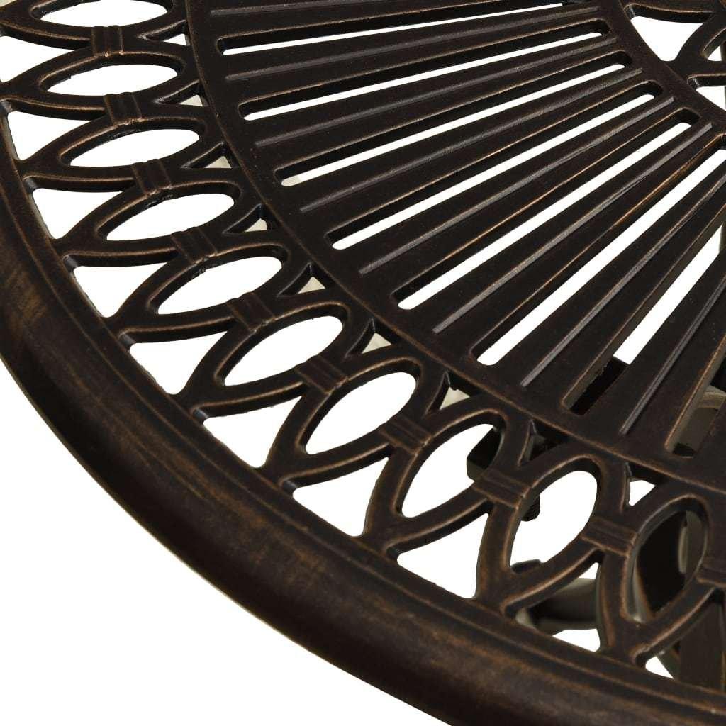 VidaXL Gartentisch aluminium  