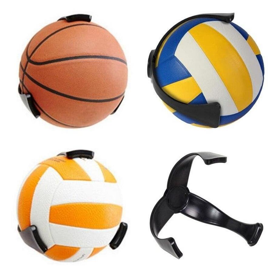 Northio  Wandhalter für Ball - Schwarz - Kunststoff 