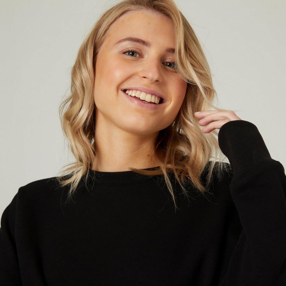 DOMYOS  Sweat-shirt - CROP 520 