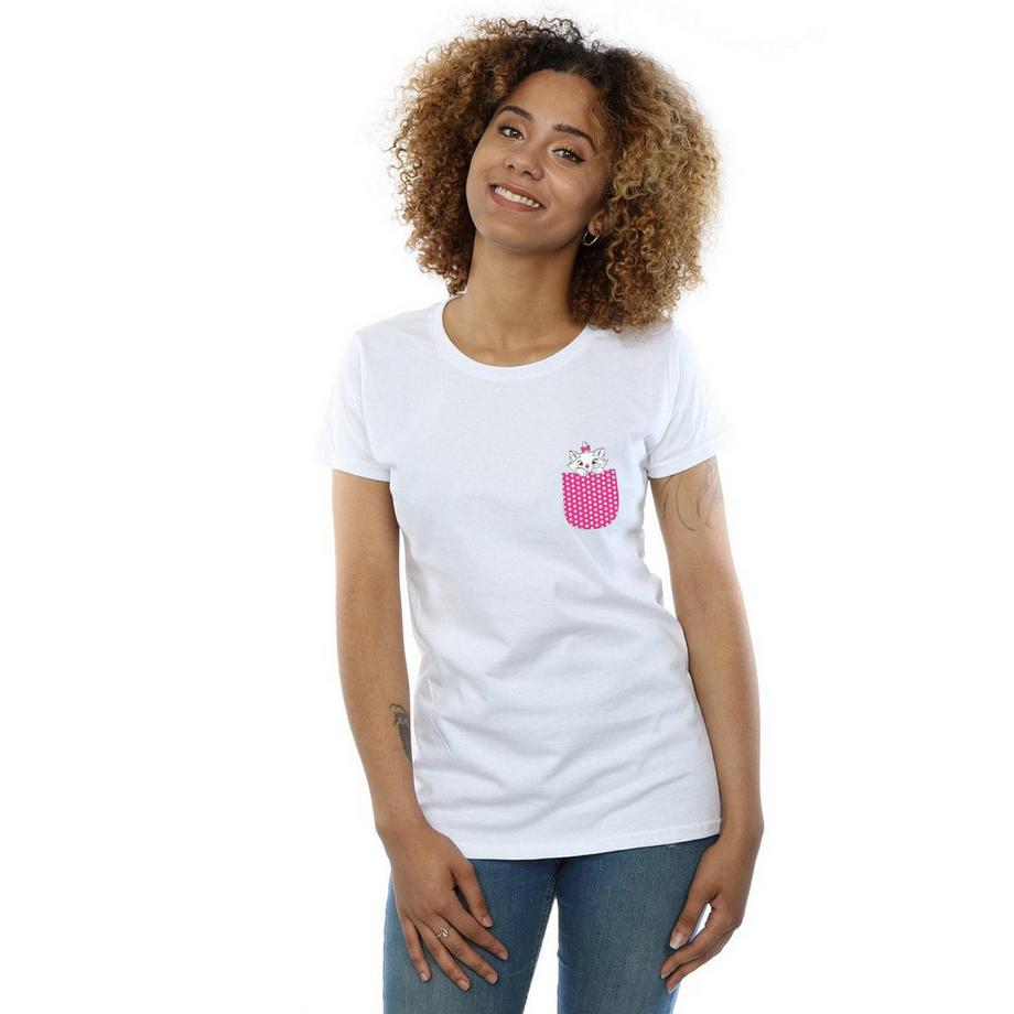 Disney Aristocats Marie Pocket T-Shirt  