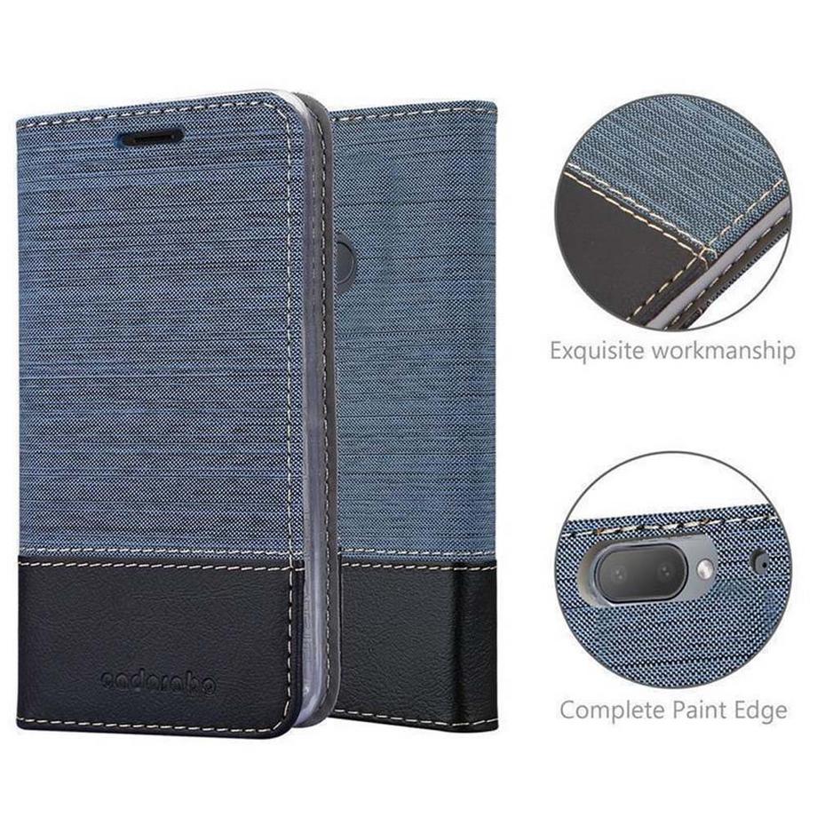 Cadorabo  Hülle für HTC Desire 12 PLUS Magnetverschluss, Kartenfach 