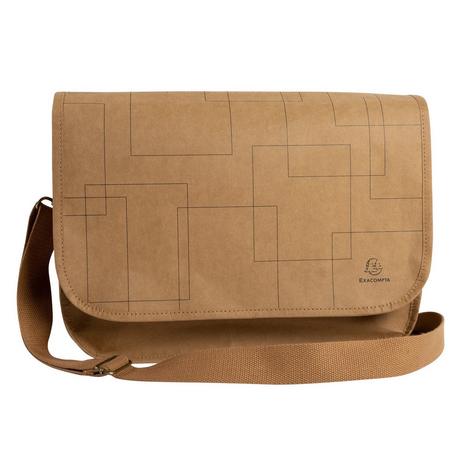 Exacompta  Tasche aus Papier in Lederoptik, 39x27x13cm, Eterneco 