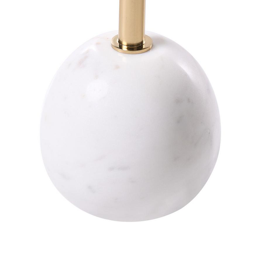 Beliani Table d'appoint en Acier  OAHE  