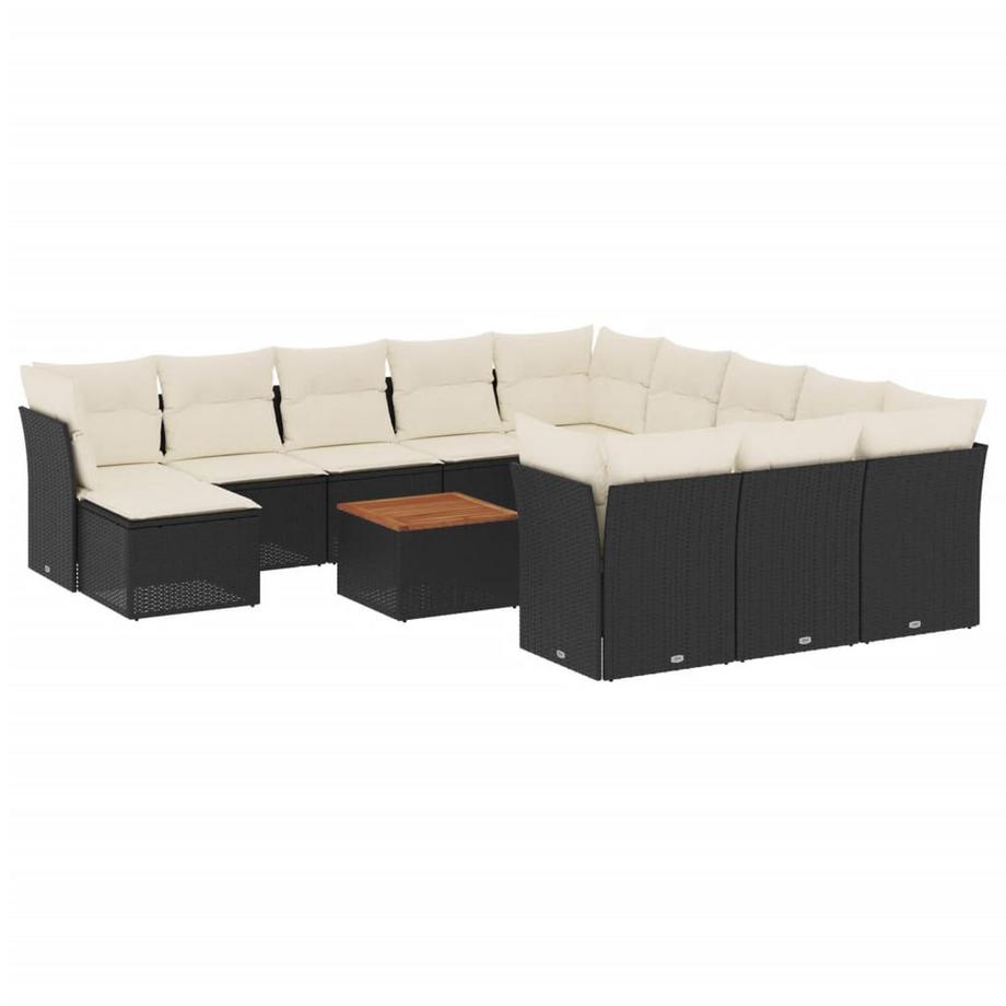 set divano da giardino Polirattan