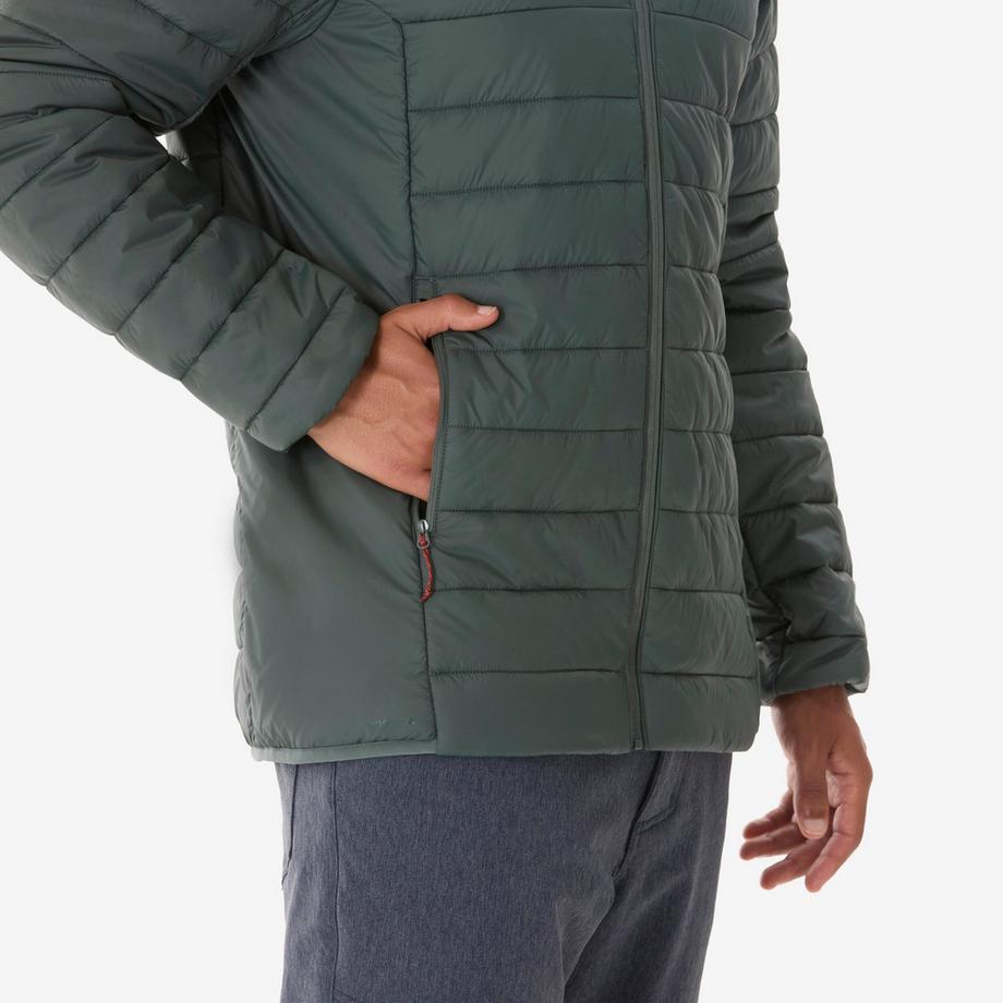 QUECHUA MH500 Daunenjacke mit Kapuze  