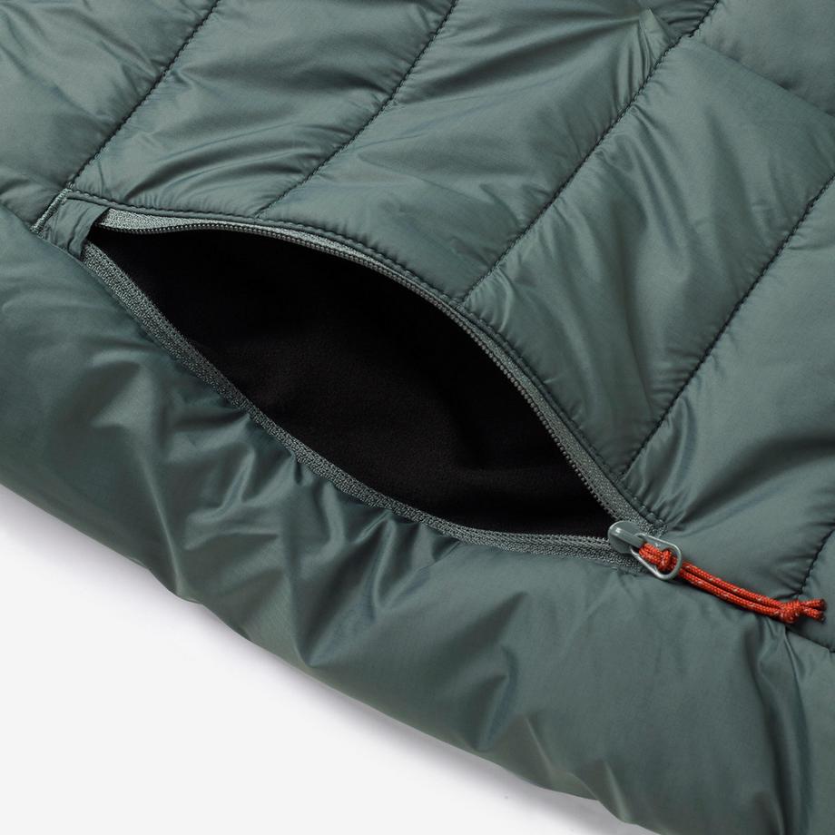 QUECHUA MH500 Daunenjacke mit Kapuze  