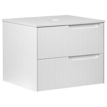 Wandmontierter Waschtischunterschrank aus MDF-Platte Modern QUINTELA