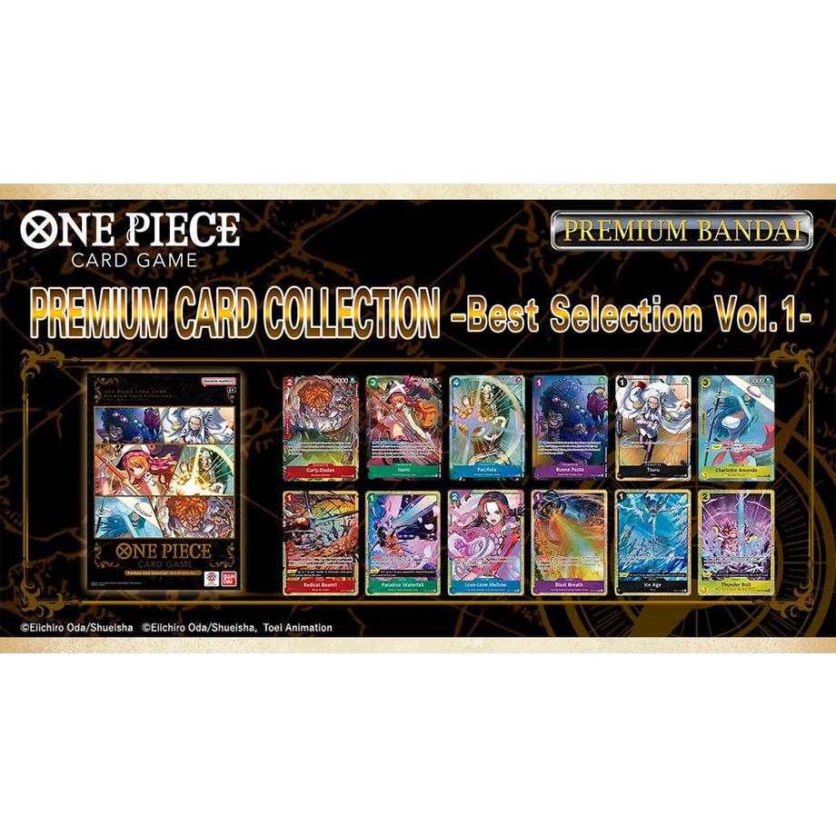 Bandai  Premium Card Collection - Best Selection Vol. 1 - One Piece Card Game - EN 