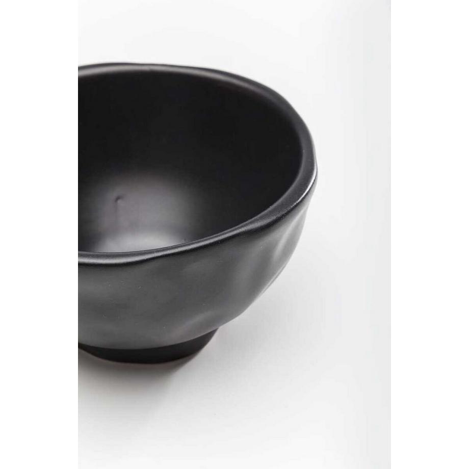 KARE Design Bol Organic Black rond 15  
