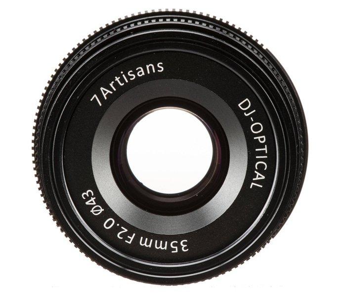 7ARTISANS  7Artisans 35 mm f2.0 MF (Fuji X) noir (A203B) 