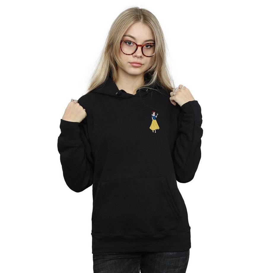 Disney PRINCESS Felpa con cappuccio e stampa  