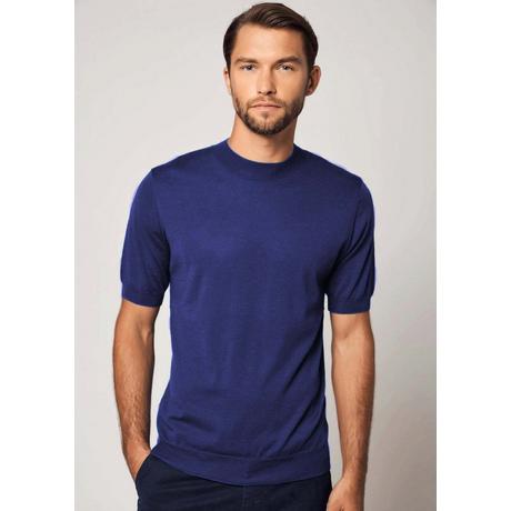 Bellemere New York  T-shirt essenziale in cashmere e seta 