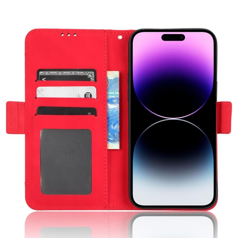 Cover-Discount  iPhone 15 Pro Max - Etui mit vielen Kartenfächer 