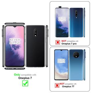 Cadorabo  Housse compatible avec OnePlus 7 - Coque de protection avec fermeture magnétique, fonction de support et compartiment pour carte 