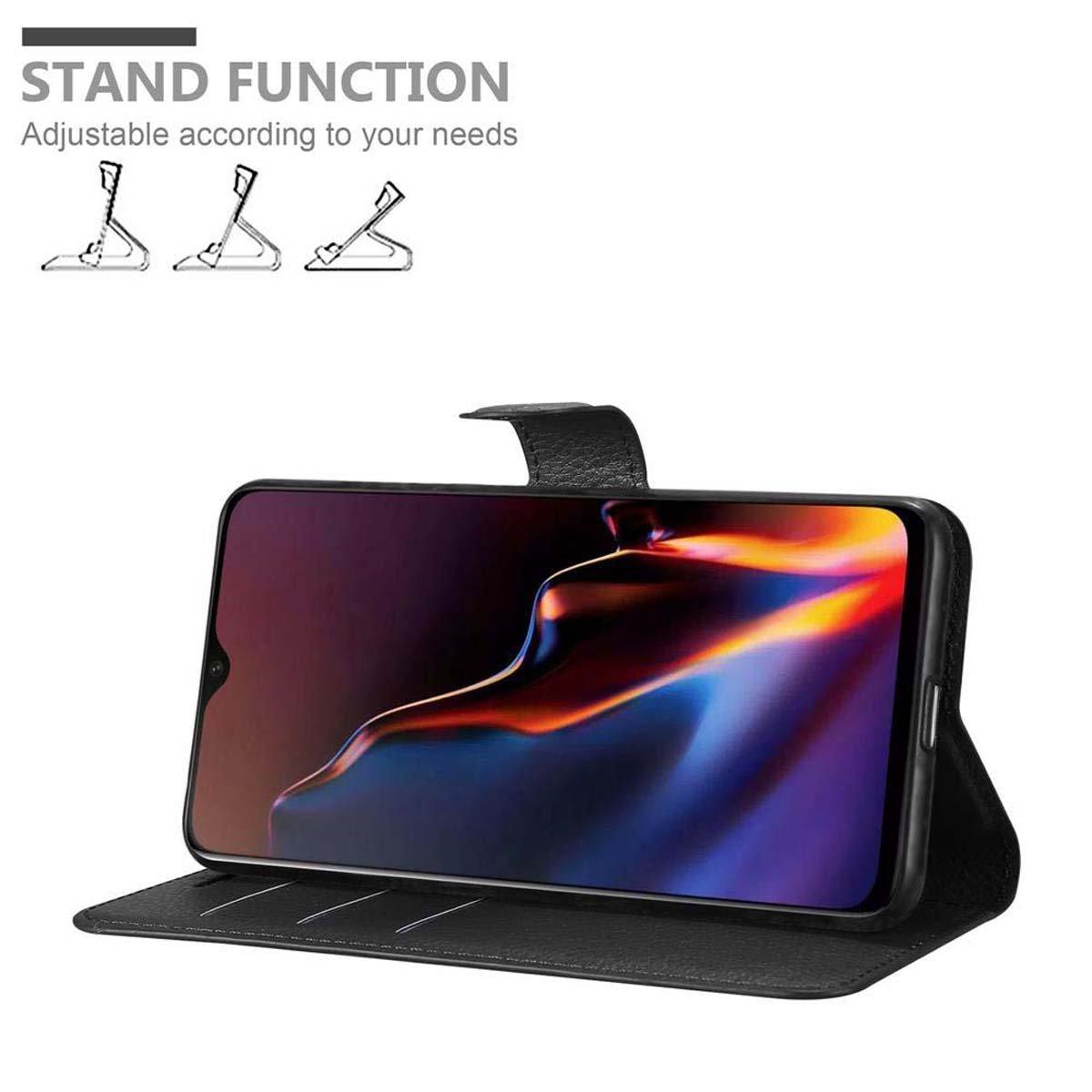 Cadorabo  Housse compatible avec OnePlus 7 - Coque de protection avec fermeture magnétique, fonction de support et compartiment pour carte 