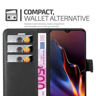 Cadorabo  Housse compatible avec OnePlus 7 - Coque de protection avec fermeture magnétique, fonction de support et compartiment pour carte 