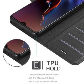 Cadorabo  Housse compatible avec OnePlus 7 - Coque de protection avec fermeture magnétique, fonction de support et compartiment pour carte 