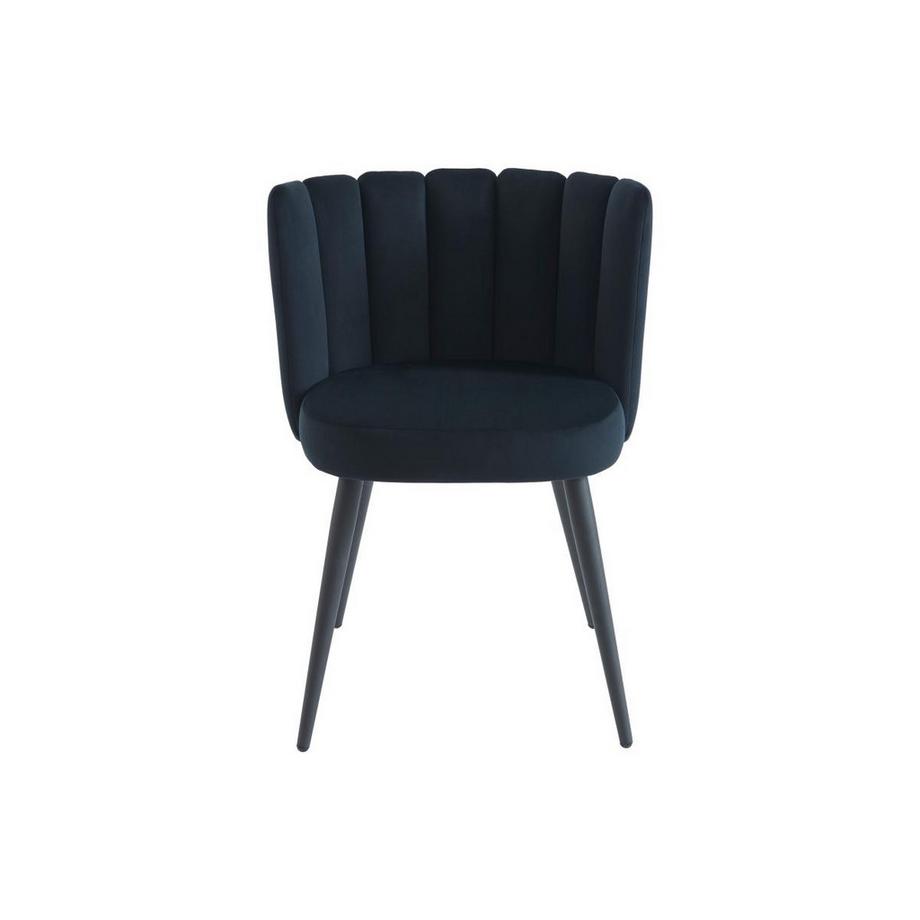 PASCAL MORABITO Sedia in Velluto e Metallo Nero - Lotto di 2 - PRANILA di Pascal MORABITO  